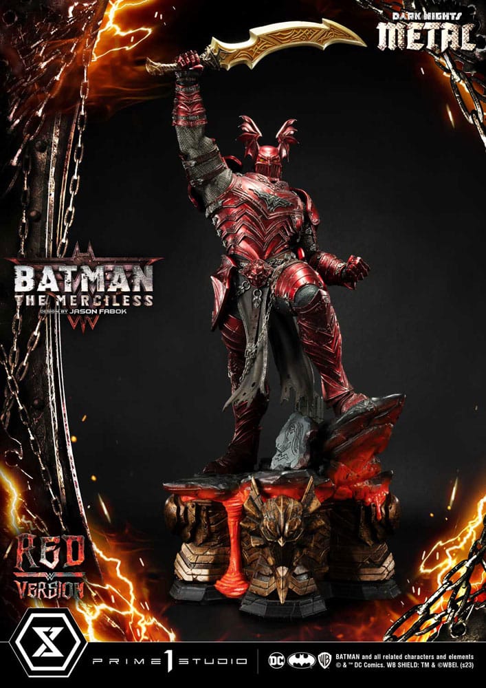 Dark Nights Death Metal The Merciless Red Statue 111 cm