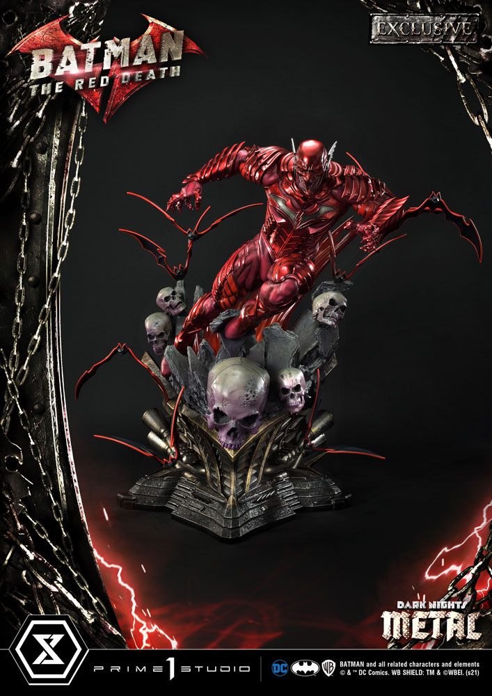 Dark Nights Metal The Red Death Statue Exclusive Assortment 75 cm