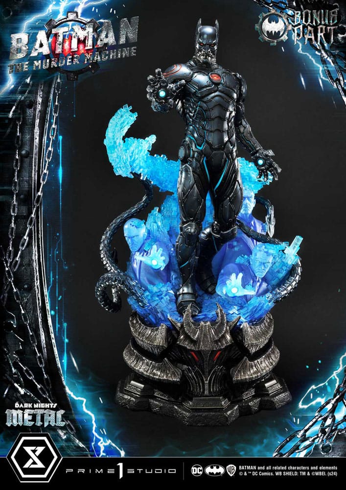 Batman The Murder Machine Statue Batman The Dark Nights Metal Museum Masterline Deluxe Bonus Version 85 cm