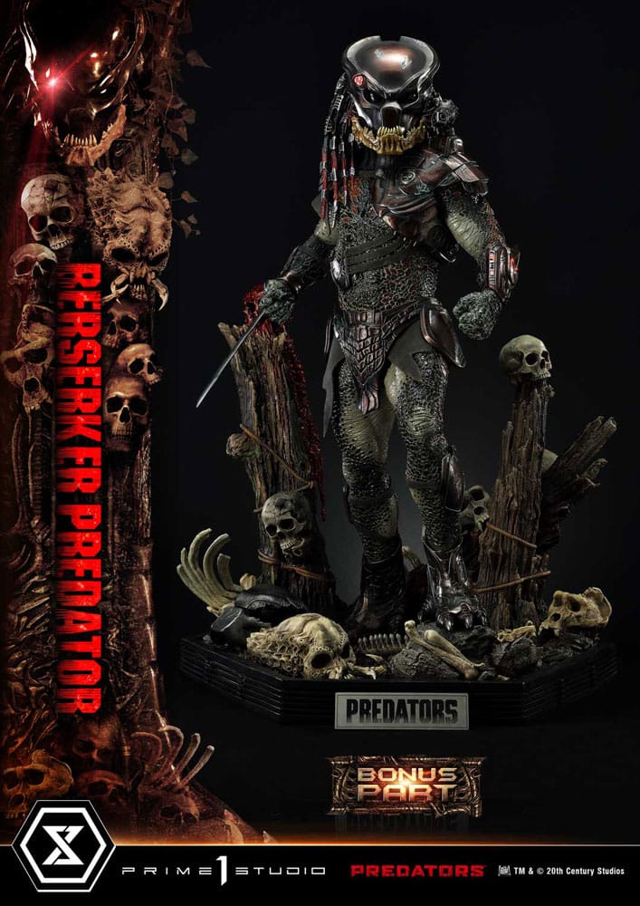 Predators Berserker Predator Deluxe Bonus Version Statue 100 cm