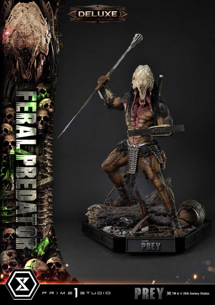 Prey Feral Predator Deluxe Bonus Version Statue Museum Masterline Series 89 cm
