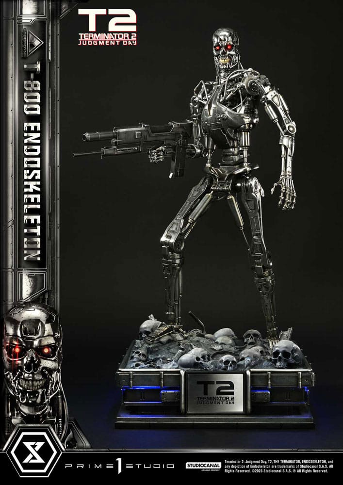 Terminator 2 Judgment Day T800 Endoskeleton Statue Museum Masterline Series 74 cm