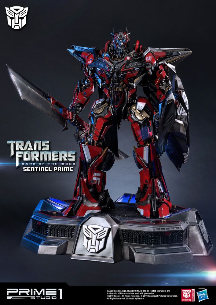 Transformers Dark of the Moon Sentinel Prime Statue 73 cm