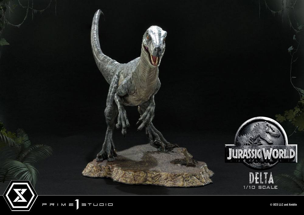 Jurassic World Fallen Kingdom Delta Statue Prime Collectibles 17 cm