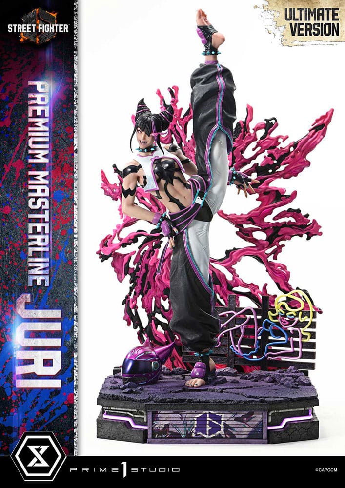 Street Fighter 6 Juri Ultimate Bonus Version Statue Premium Masterline Series 58 cm