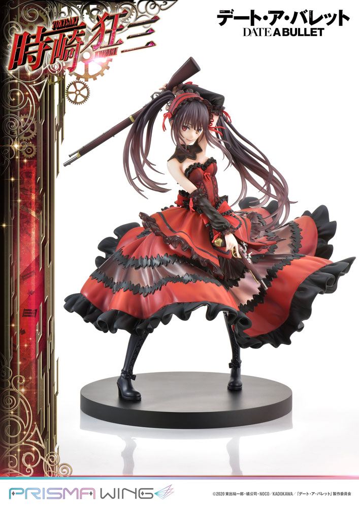 Date A Live Fragment Date A Bullet Kurumi Tokisaki PVC Statue Prisma Wing 27 cm