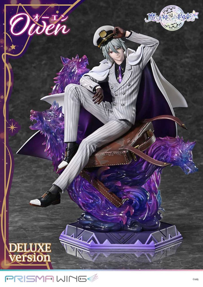 Promise of Wizard Owen Deluxe Version PVC Statue Prisma Wing 26 cm