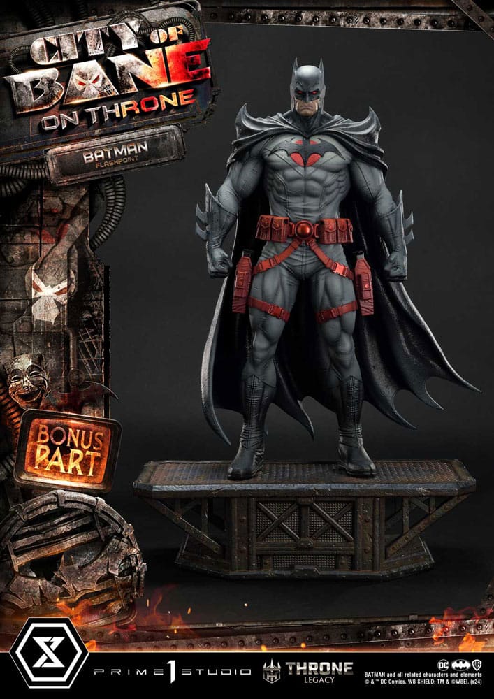 DC Comics Flashpoint Batman Bonus Version Throne Legacy Collection Statue 60 cm
