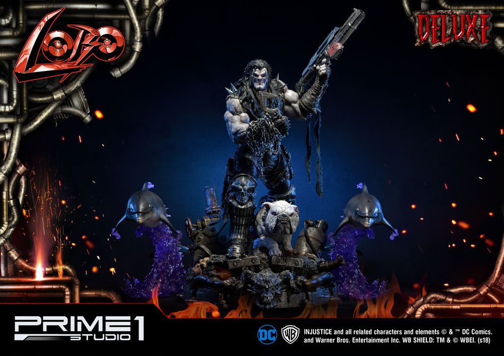 Injustice Gods Among Us Lobo Deluxe Version Statue 98 cm