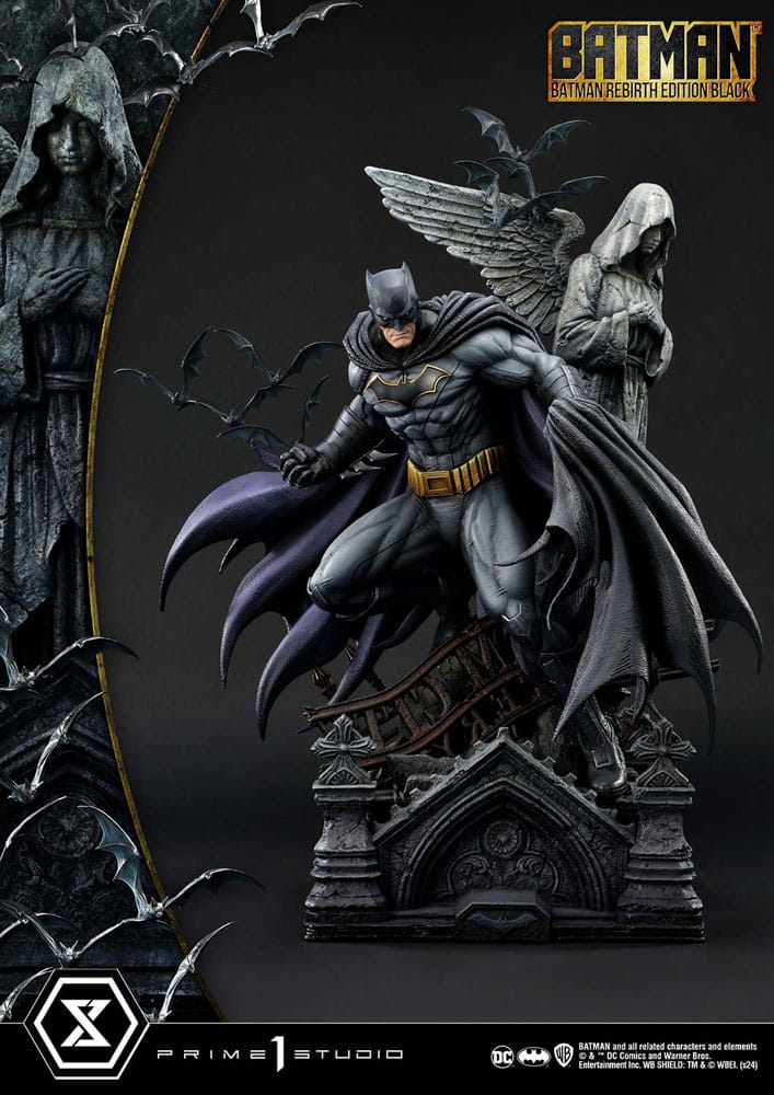 Batman Rebirth Edition Black Statue Ultimate Premium Masterline Series 71 cm
