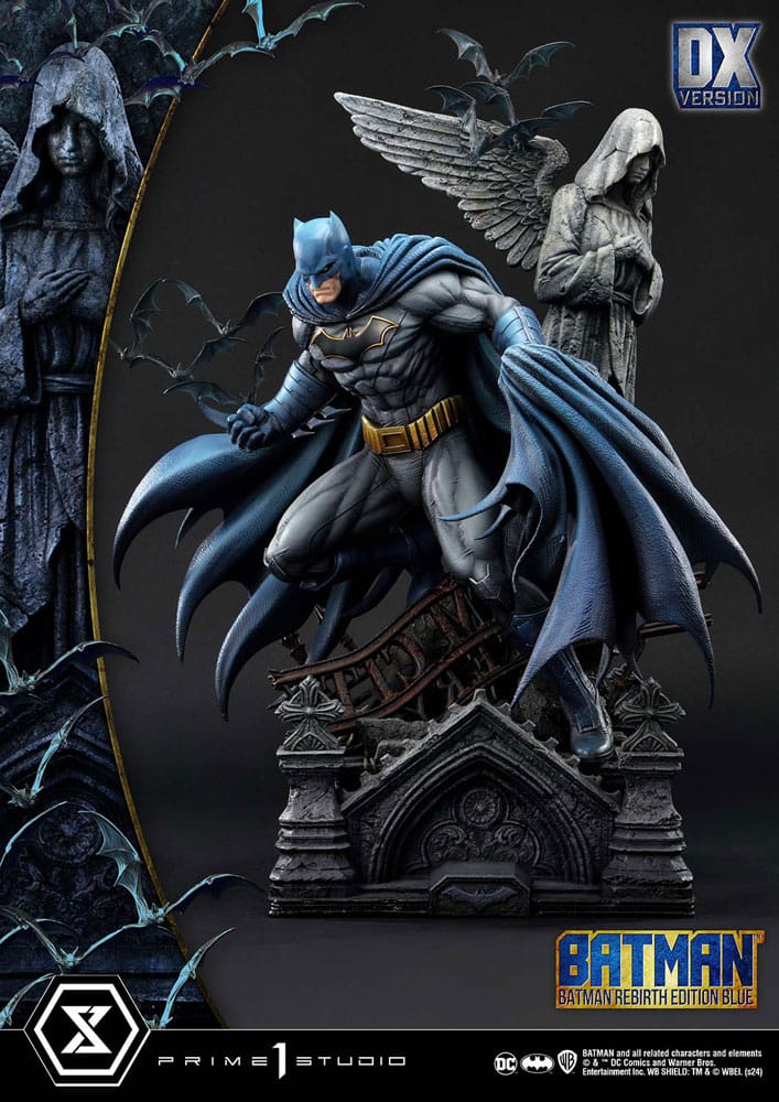 Batman Rebirth Edition Blue Deluxe Version Statue Ultimate Premium Masterline Series 71 cm