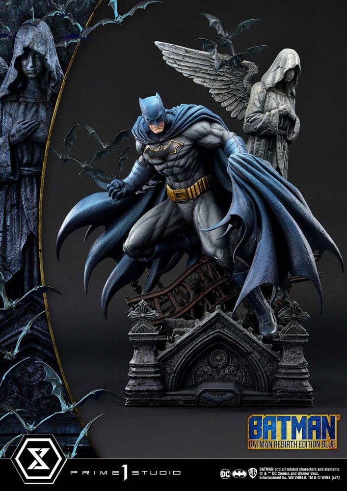 Batman Rebirth Edition Blue Statue Ultimate Premium Masterline Series 71 cm