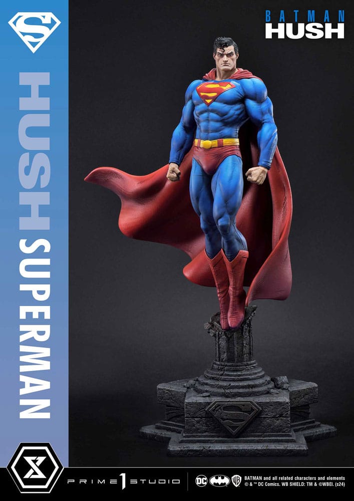 DC Comics Batman Hush Comic Superman Statue Premium Masterline Series 77 cm