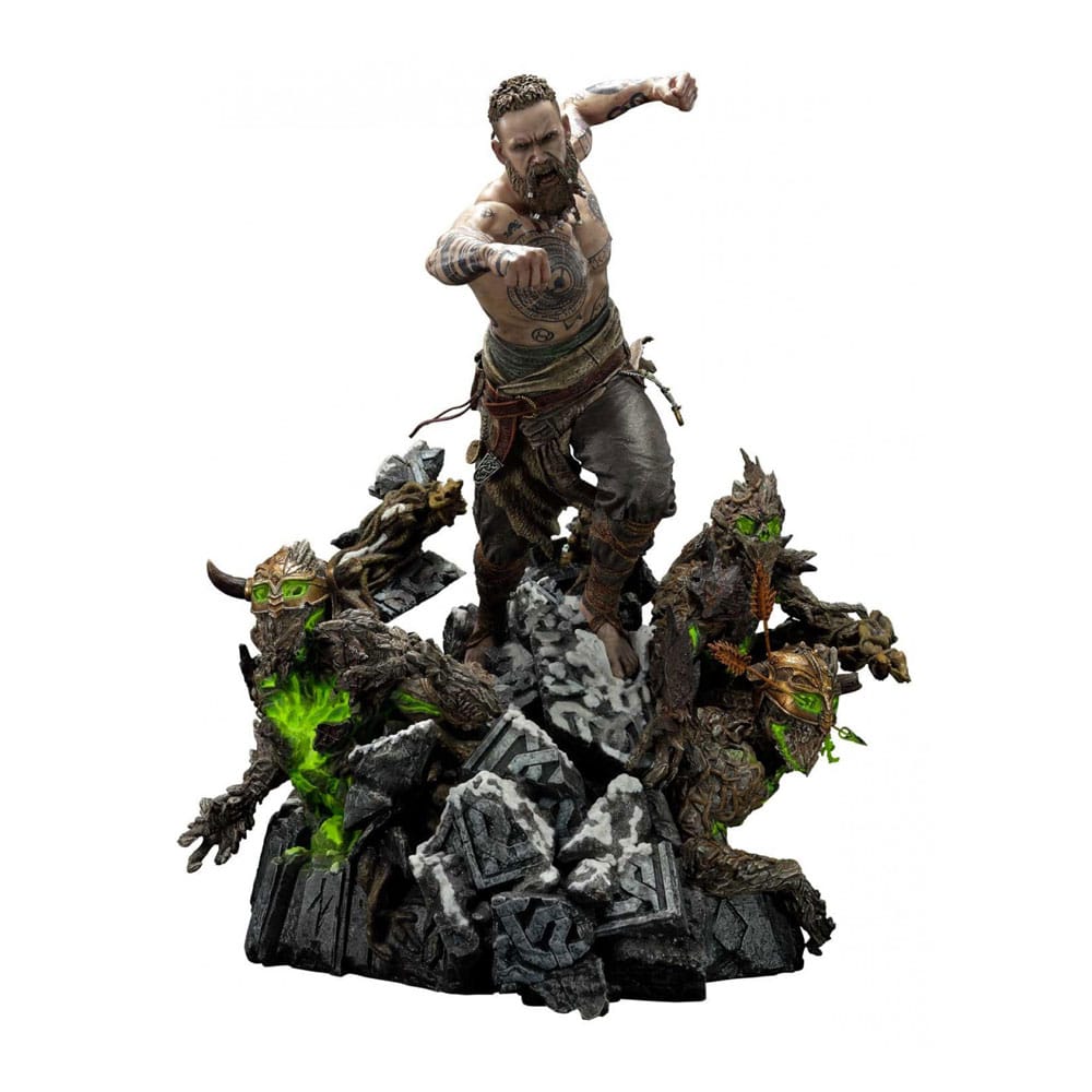 God of War 2018 Statue Baldur and Broods Exclusive 62 cm