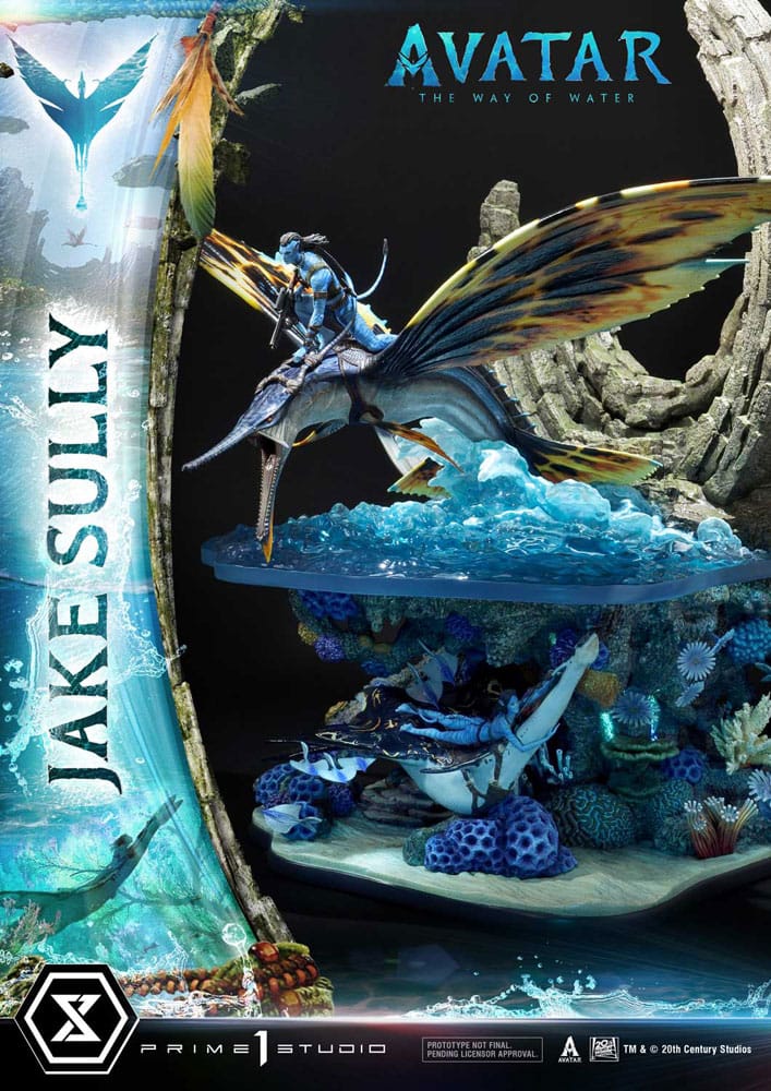 Avatar The Way of Water Jake Sully Bonus Version Statue 59 cm