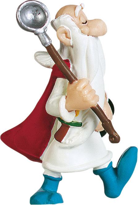 Asterix Getafix with Pot Figure 8 cm