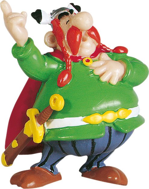 Asterix Vitalstatistix the Chief Figure 6 cm