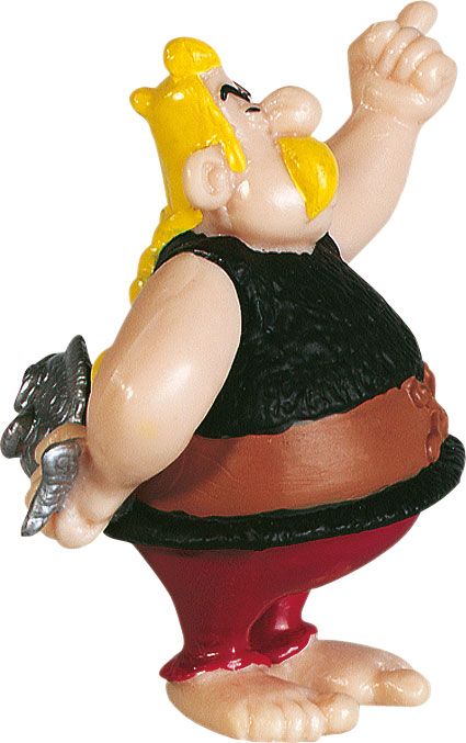 Asterix Unhygienix Fishmonger Figure 6 cm