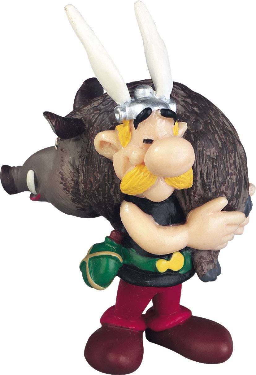 Asterix Asterix Holding a Boar Figure 6 cm