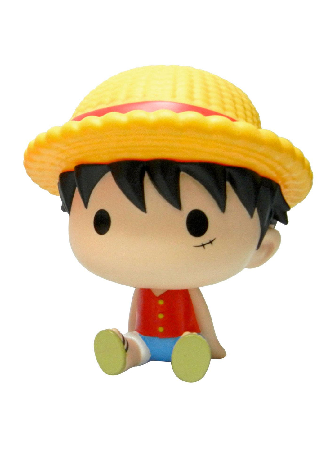 One Piece Monkey D Luffy Chibi Bust Coin Bank 15 cm