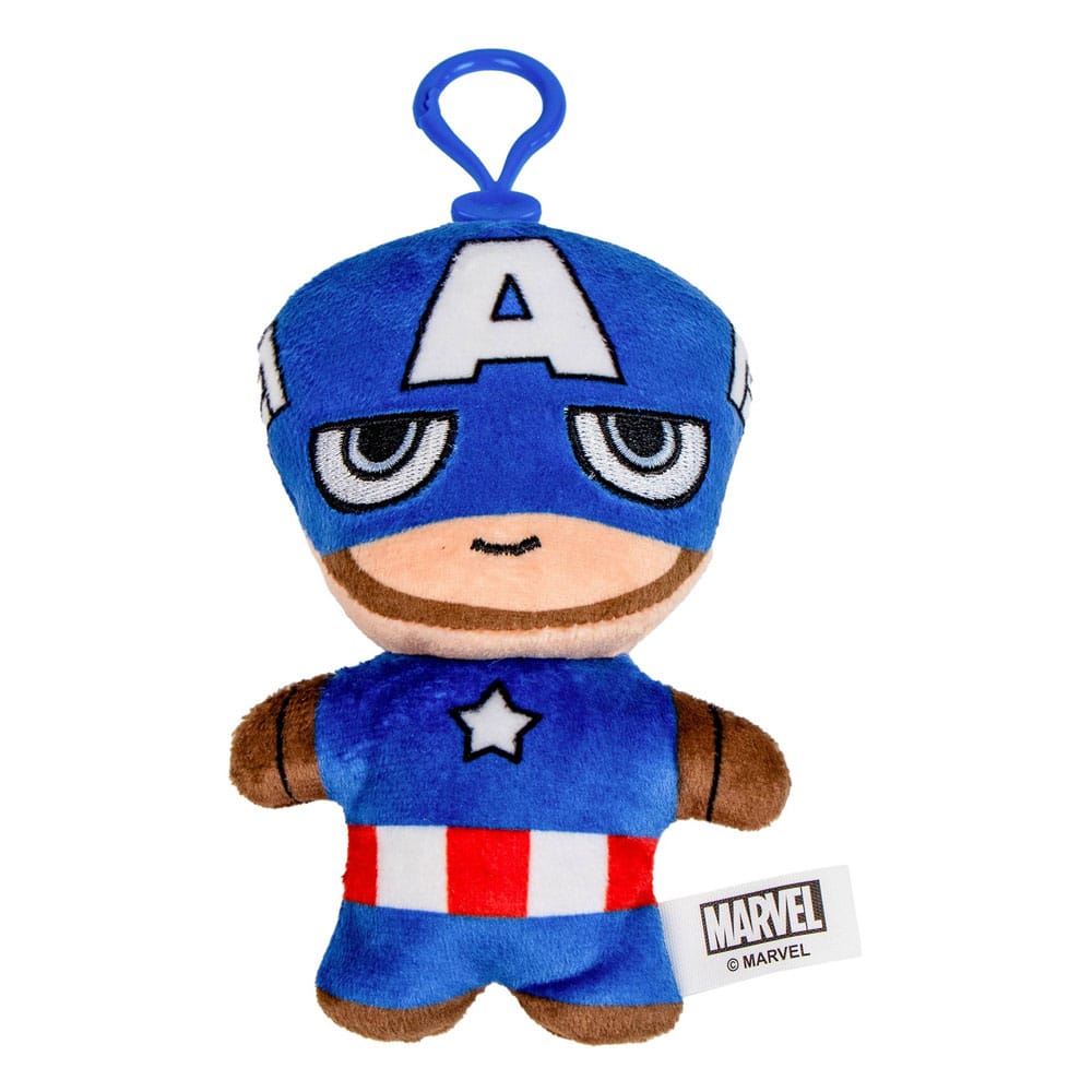Marvel Captain America Plush Keychain 10 cm