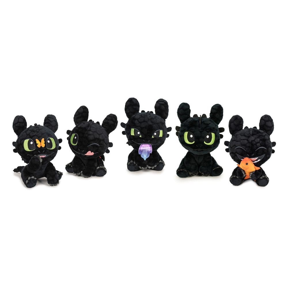 How to Train Your Dragon Plush Figures Expressions Version Assortment 18 cm
