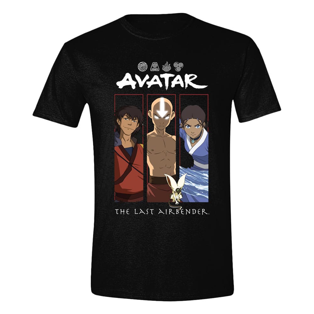 Avatar The Last Airbender Character Frames T Shirt Size S