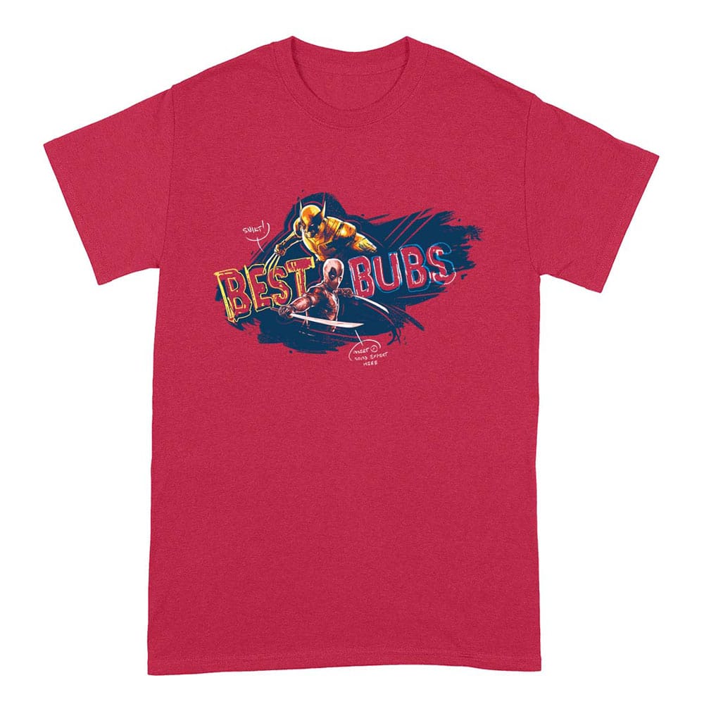 Deadpool Deadpool and Wolverine Best Bubs T-Shirt Size XXL