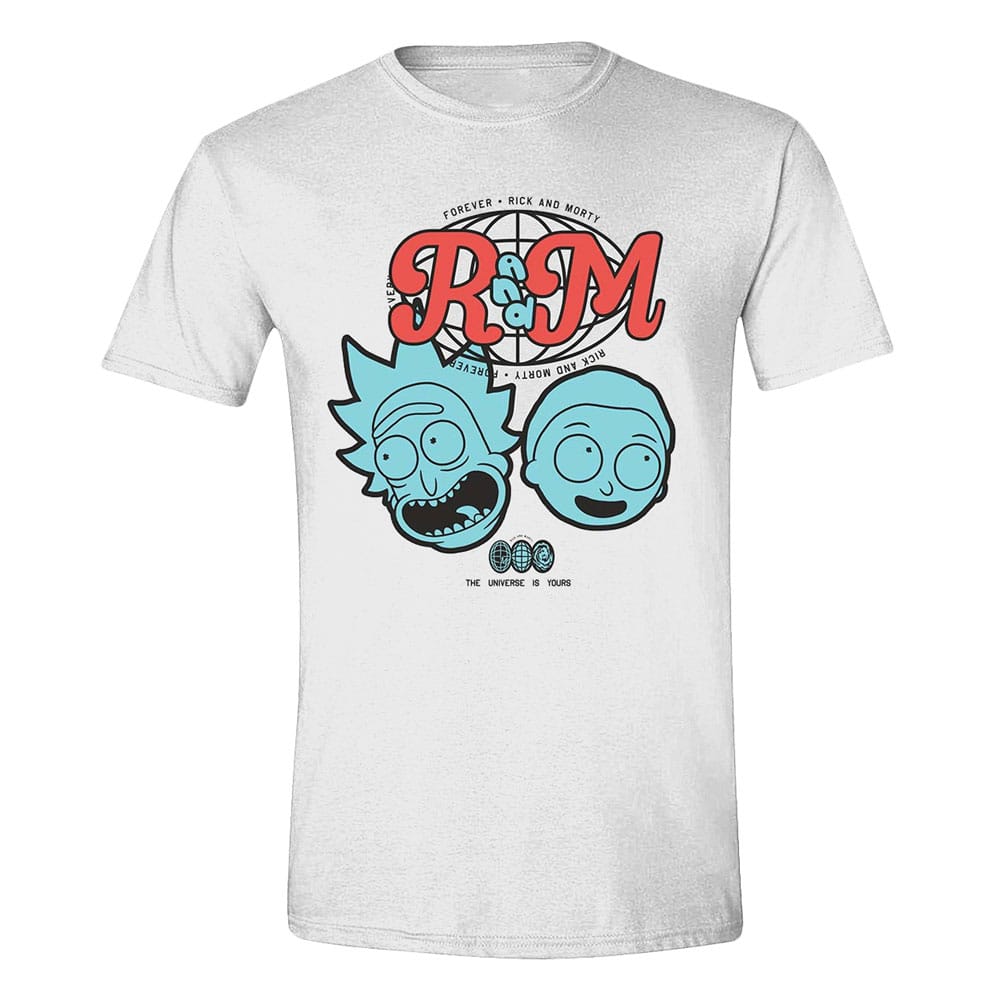 Rick and Morty Rick and Morty TV Series T Shirt Forever The Universe Is Yours Size M