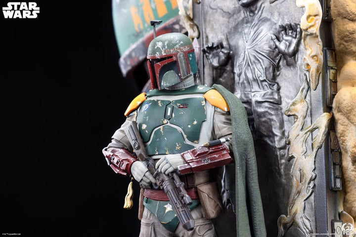 Sideshow Star Wars The Empire Strikes Back Boba Fett Fine Art Bust