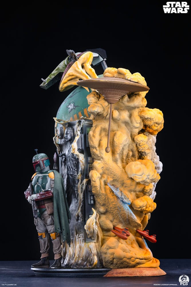 Sideshow Star Wars The Empire Strikes Back Boba Fett Fine Art Bust
