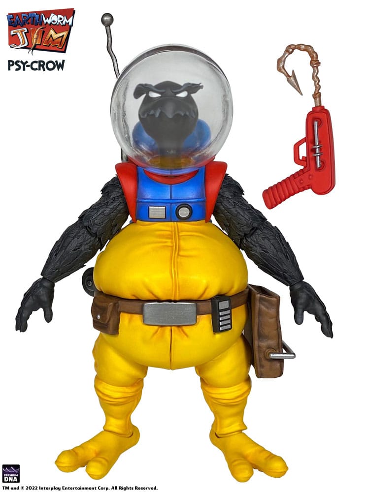 Earthworm Jim Psy Crow Wave 1 Action Figure 15 cm