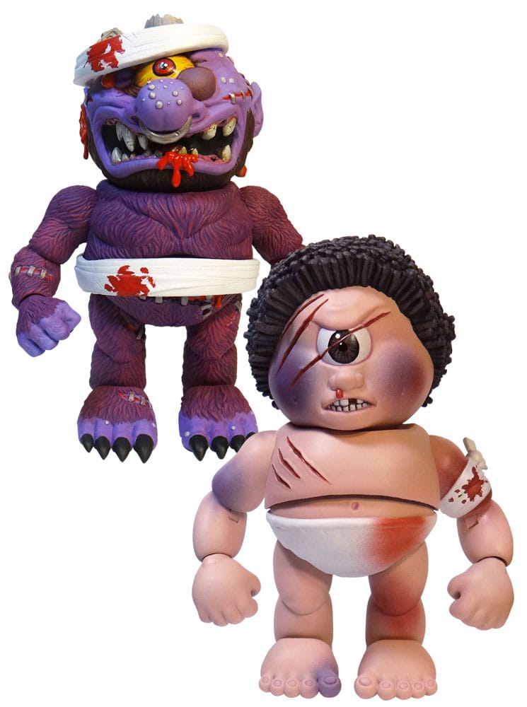 Madballs Versus GPK Sy Clops Horn Head Twin Pack Figures 15 cm