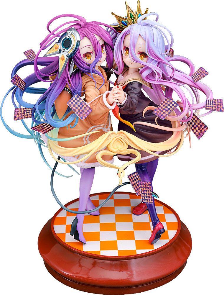 No Game No Life Shiro and Schwi PVC Statue 1 7 Scale