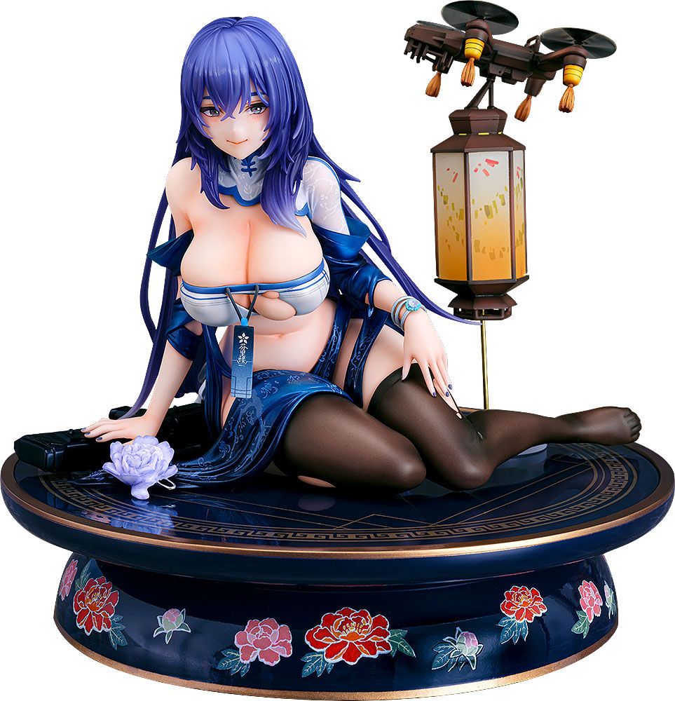 Girls Frontline DP 12 Echeveria Lantern PVC Statue 1 6 Scale 13 cm