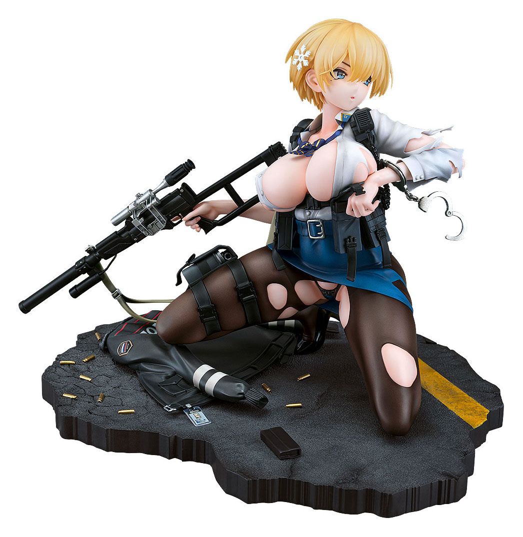 Girls Frontline VSK94 Heavy Damage Ver PVC Statue 1 6 Scale 18 cm