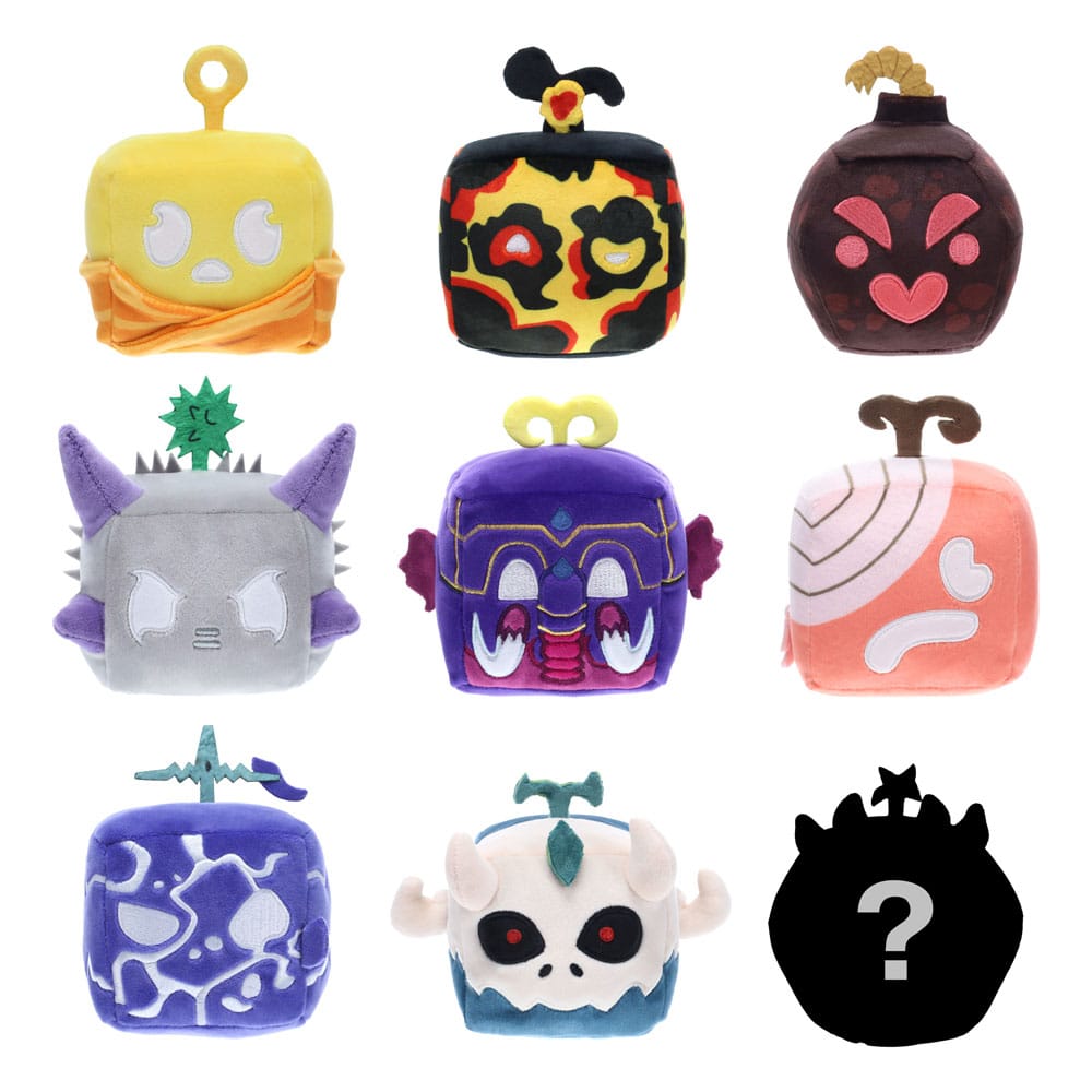 Blox Fruits Mystery Plush Plush Figure Series 2 Display 10 cm Set of 9