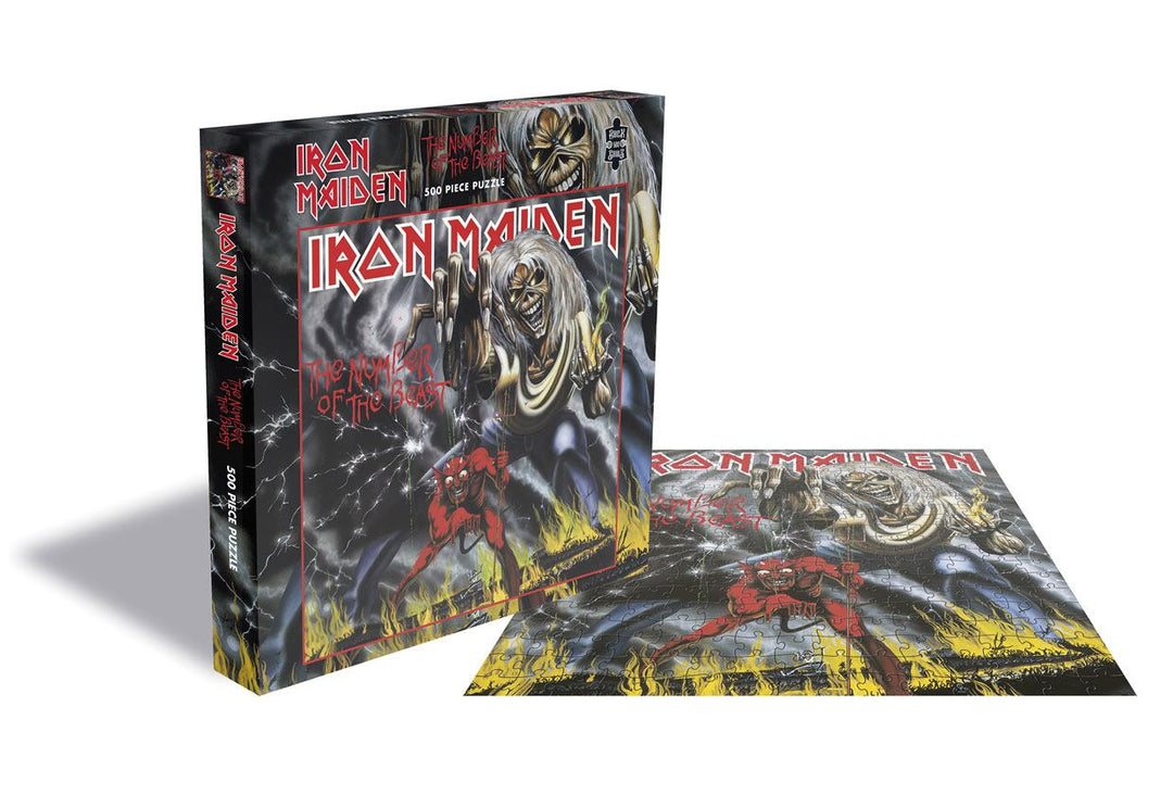 Iron Maiden The Number Of The Beast Jigsaw Puzzle