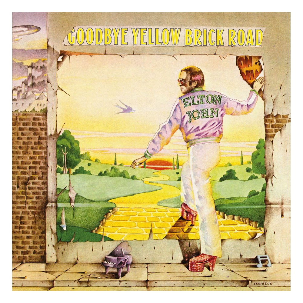 Elton John Goodbye Yellow Brick Road Rock Saws Jigsaw Puzzle 1000 Pieces