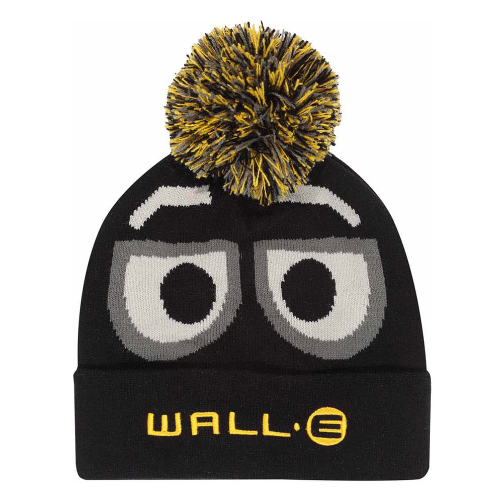 Wall E Wall E Face Pom Pom Beanie