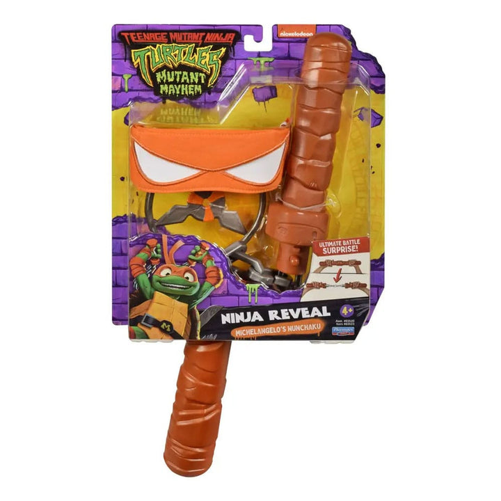 Teenage Mutant Ninja Turtles Michelangelo Mutant Mayhem Transforming Nunchuk