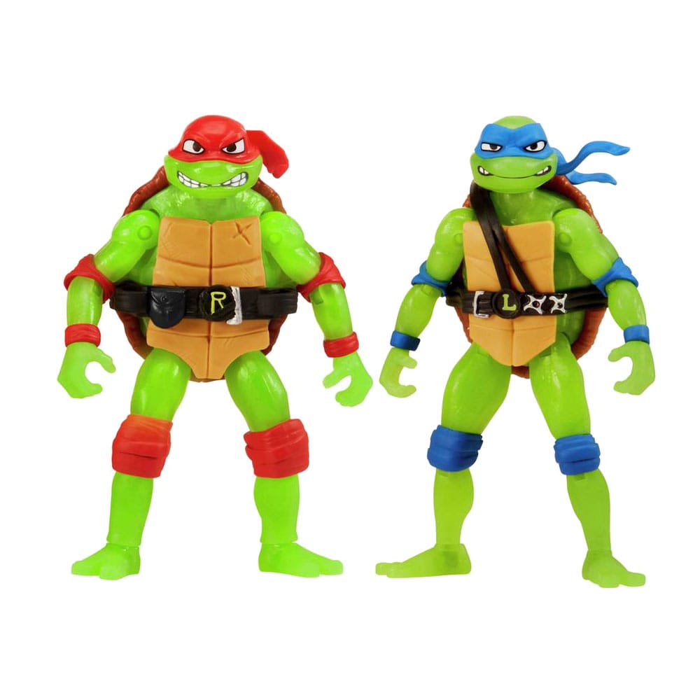 Teenage Mutant Ninja Turtles Mutant Mayhem Leonardo and Raphael Evolution Pack