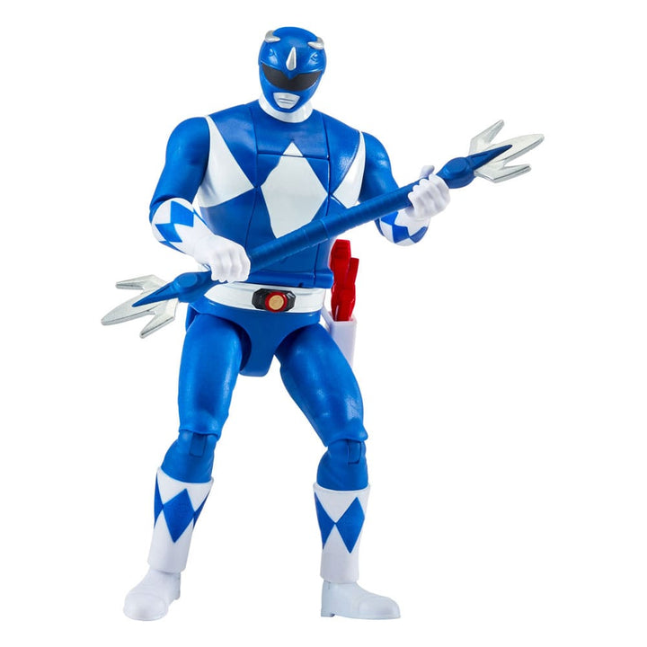 Mighty Morphin Power Rangers Blue Ranger Auto Morphin Action Figure