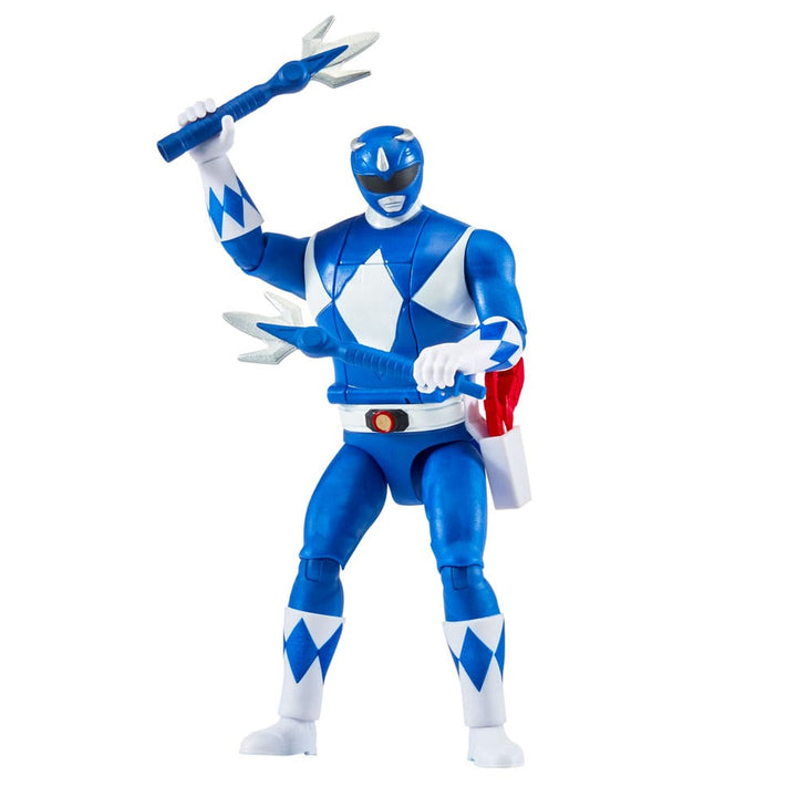 Mighty Morphin Power Rangers Blue Ranger Auto Morphin Action Figure