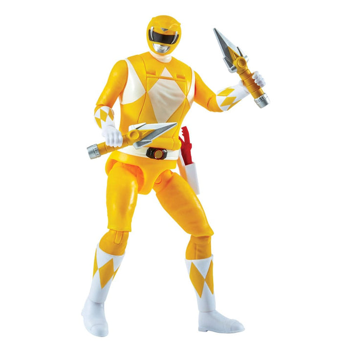 Mighty Morphin Power Rangers Yellow Ranger Auto Morphin Action Figure