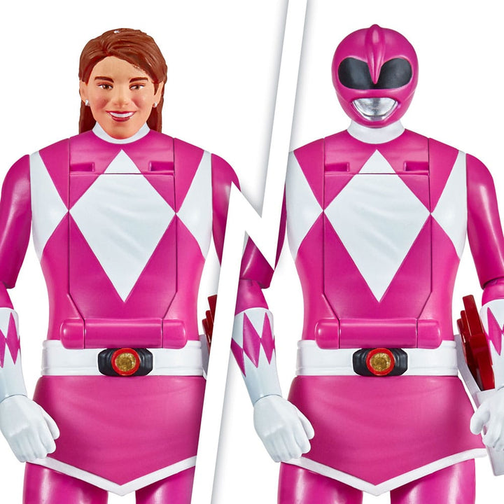 Mighty Morphin Power Rangers Pink Ranger Auto Morphin Action Figure