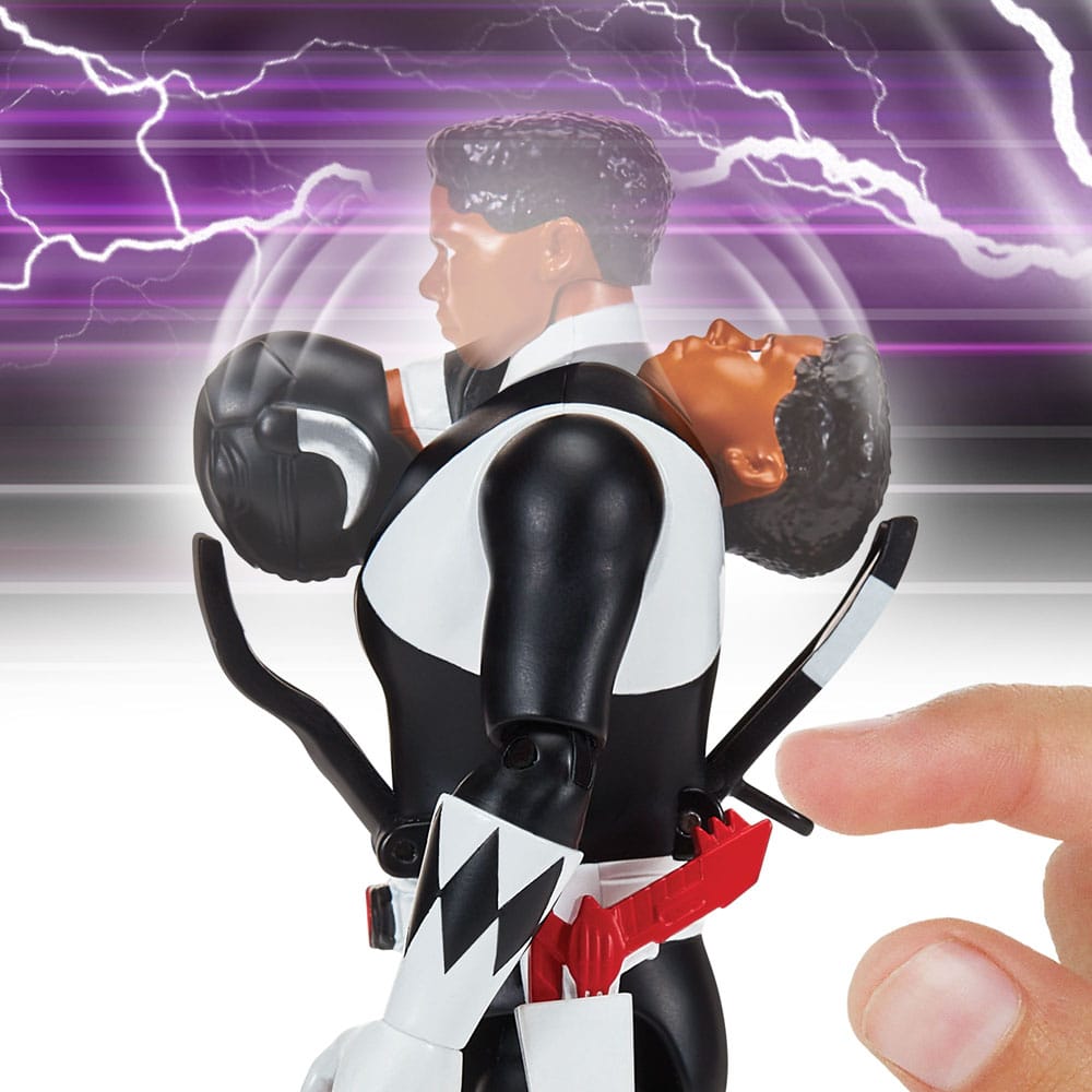 Mighty Morphin Power Rangers Black Ranger Auto Morphin Action Figure