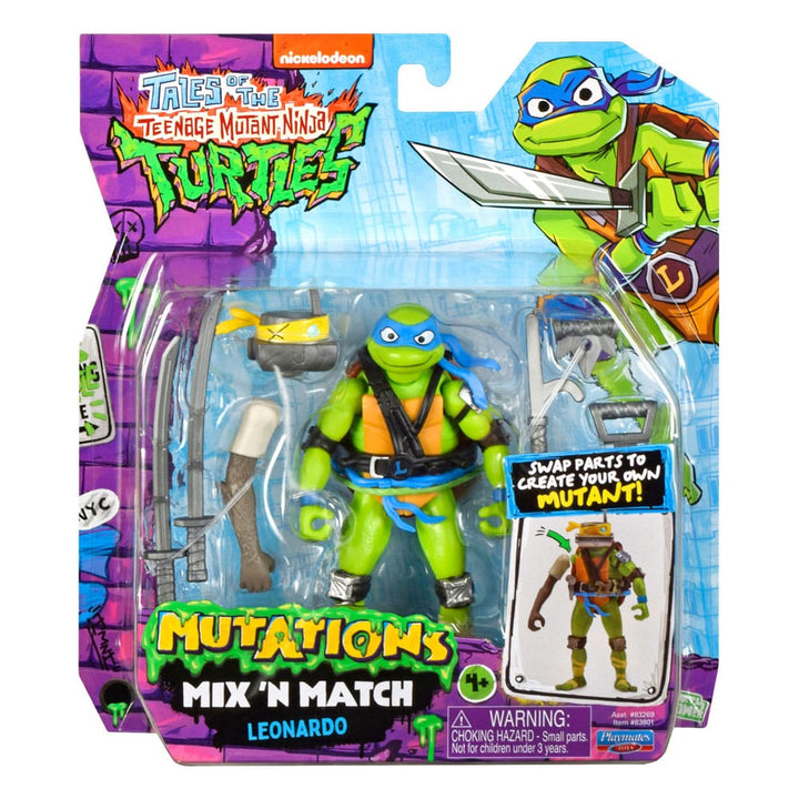 Nickelodeon Teenage Mutant Ninja Turtles Leonardo Mix and Match Action Figure