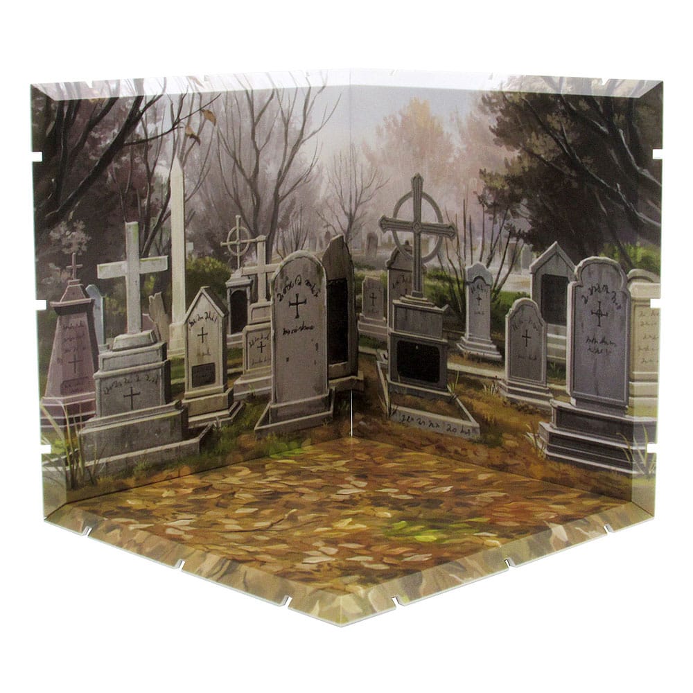 Dioramansion 150 Graveyard 2 Diorama Background Panel for Figma and Nendoroid Figures
