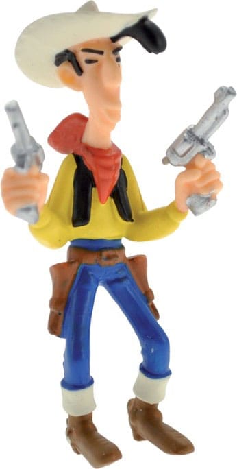 Lucky Luke Miniature Lucky Luke Dual Pistols Figurine